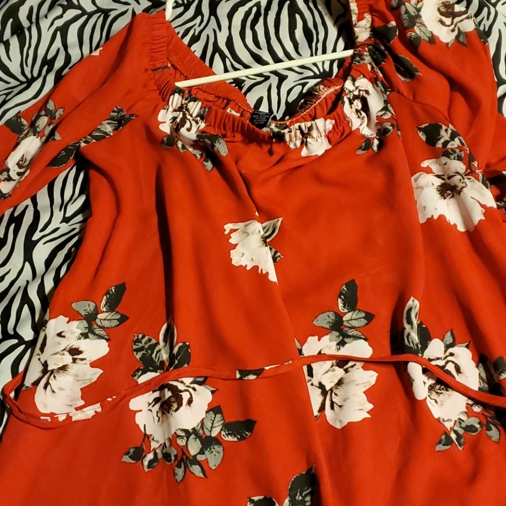 Off the shoulder dress